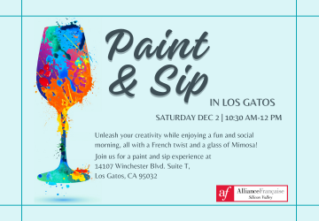 Paint and Sip in Los Gatos