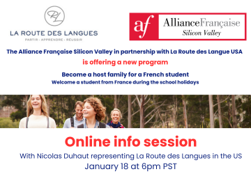 Online info session with La Route des Langues