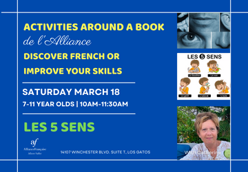 Activities around a book - les 5 sens