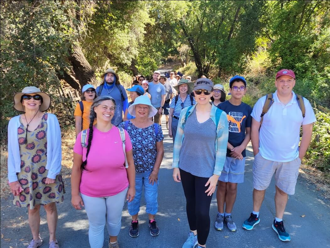 walking on Rancho San Antonio